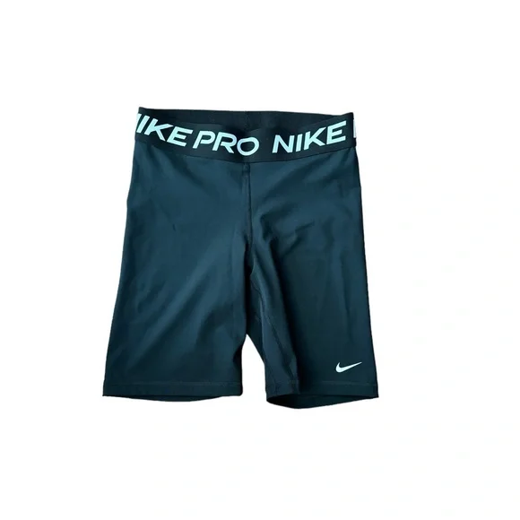 Nike Pro 365 Women's High-Waisted 7" Shorts Black Size Medium - Picture 3 of 6